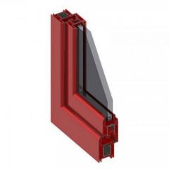 profil de cadre de fenêtre en aluminium, section de fenêtre en aluminium personnalisée